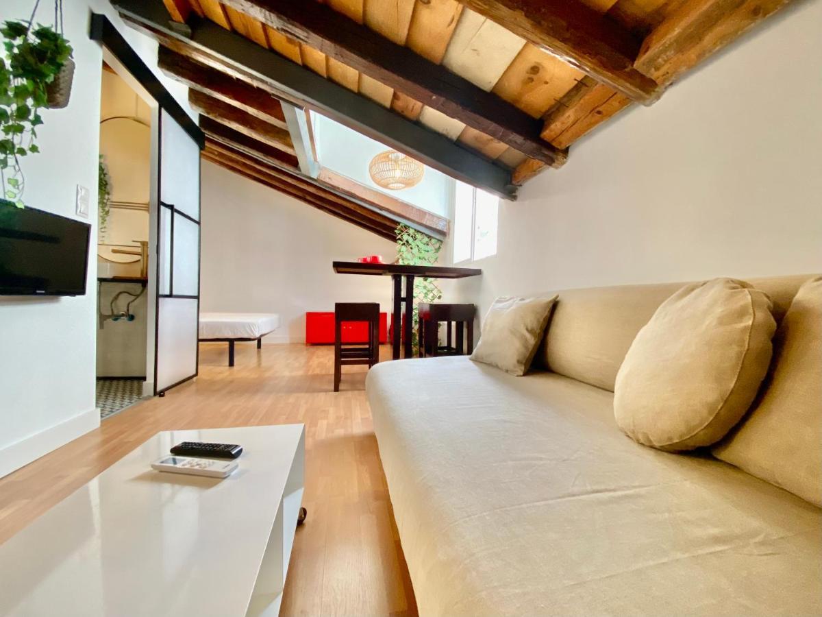 Charming Gran Via Attic Apartment Madrid Luaran gambar