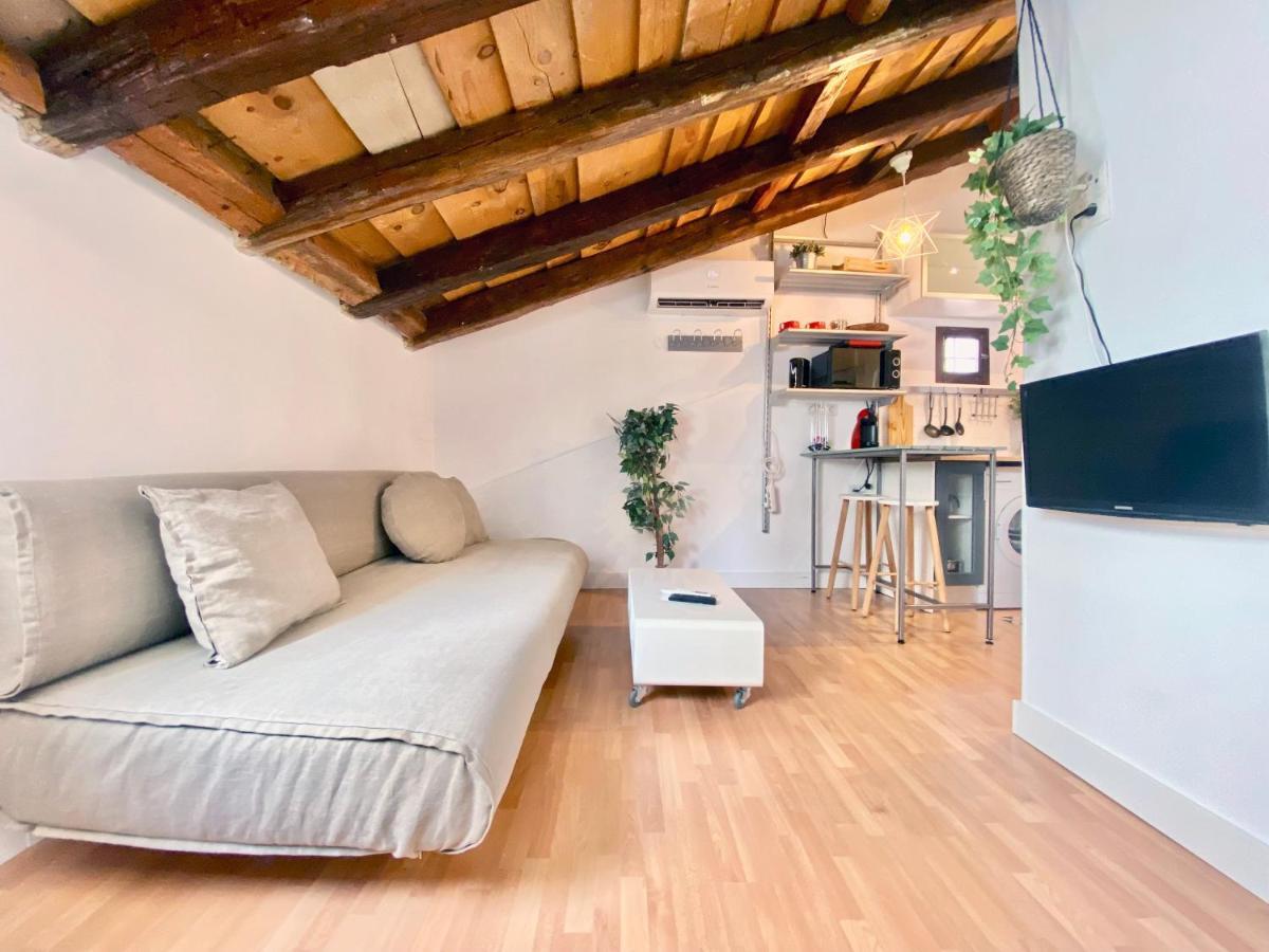 Charming Gran Via Attic Apartment Madrid Luaran gambar