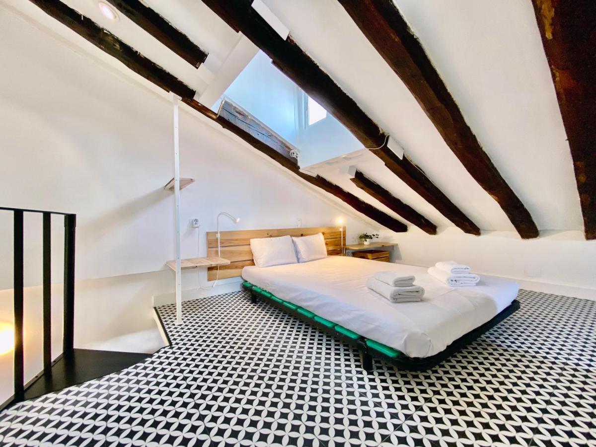 Charming Gran Via Attic Apartment Madrid Luaran gambar